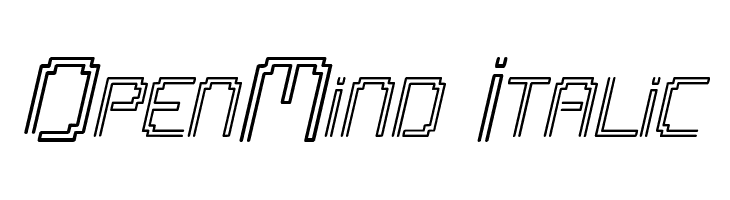 OpenMind Italic  لخطوط تنزيل