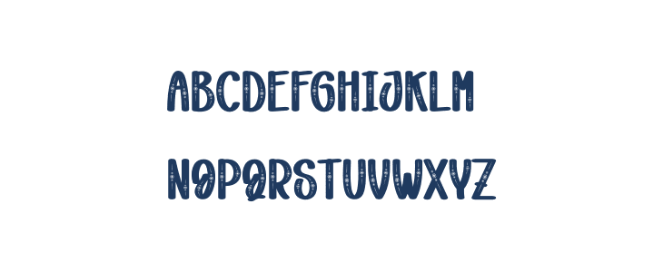 Opening Christmas Uppercase