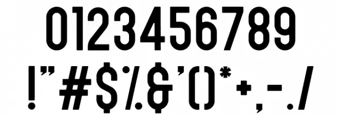 Opera Demo Font OTHER CHARS