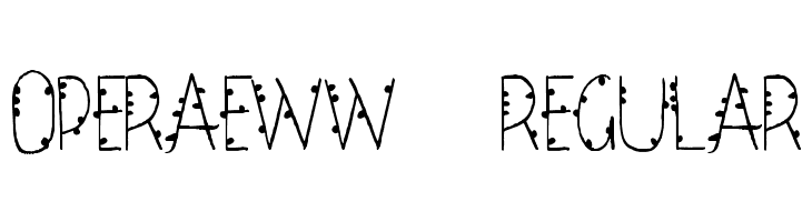OperaEww-Regular  baixar fontes gratis