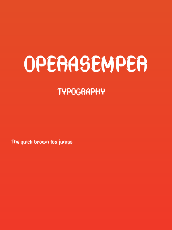OperaSemper Poster