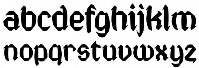 OperaSemper फ़ॉन्ट लोअरकेस