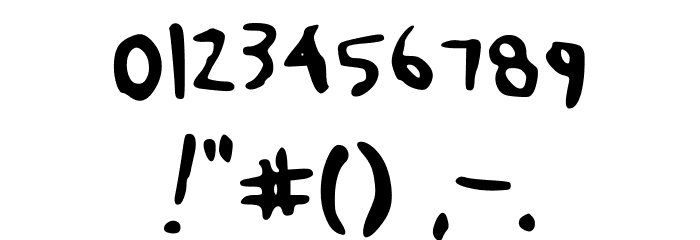 Operation Kapow Regular Font OTHER CHARS