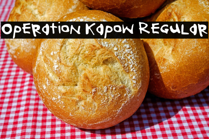 Operation Kapow Regular Example 1