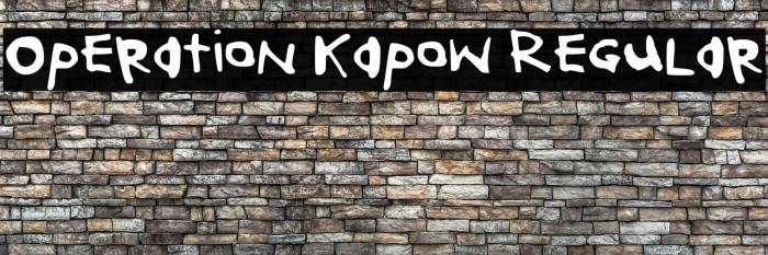 Operation Kapow Regular Example 2