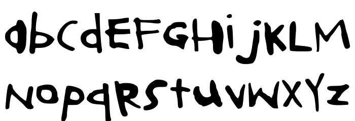 Operation Kapow Regular Font LOWERCASE