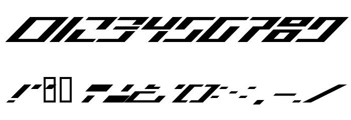 Operational Amplifier Font OTHER CHARS