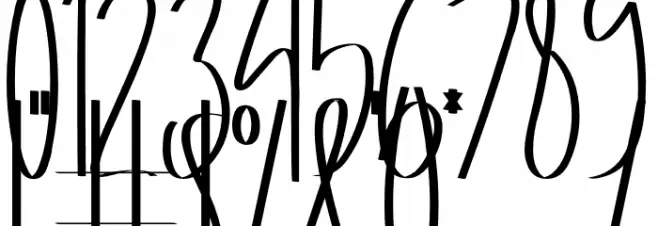 Ophalaria Font OTHER CHARS