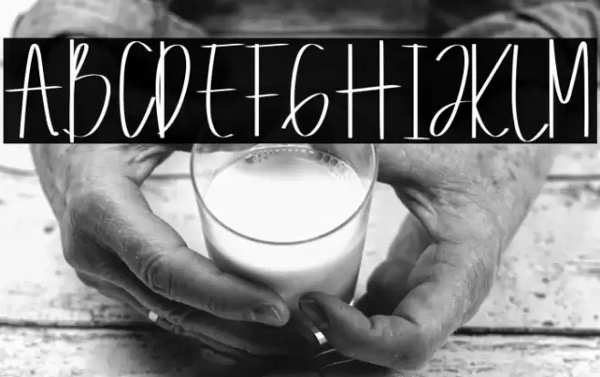 Ophalaria Font examples