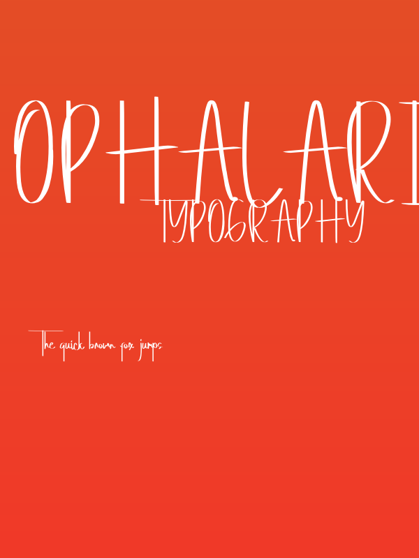 Ophalaria Poster
