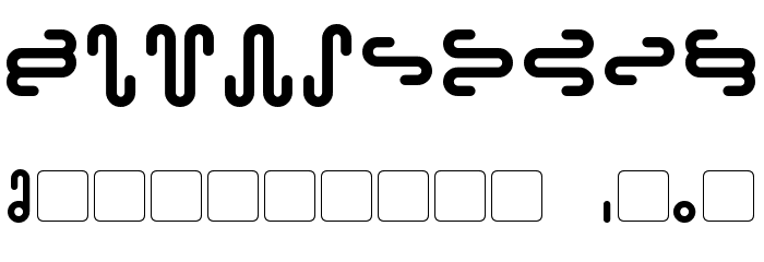 Ophidian Bold Font OTHER CHARS