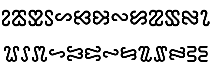 Ophidian Bold Font LOWERCASE