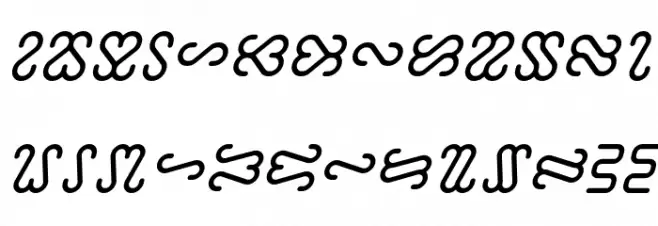 Ophidian Italic Polices MAJUSCULES