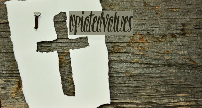 OpiatedValues Font examples