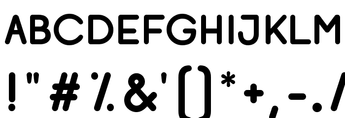 Opificio Bold-Rounded Font OTHER CHARS