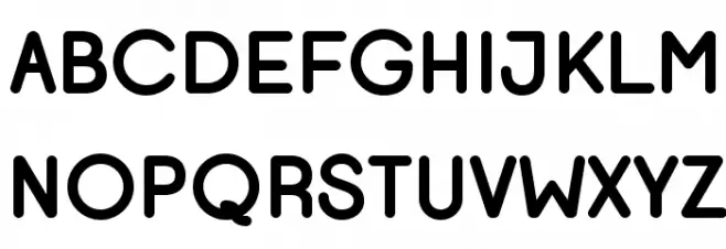 Opificio Bold-Rounded Шрифта ВЕРХНИЙ