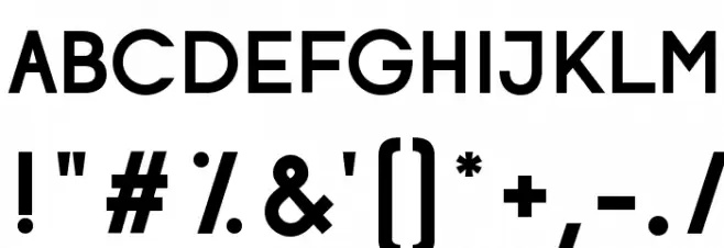 Opificio Bold Font OTHER CHARS