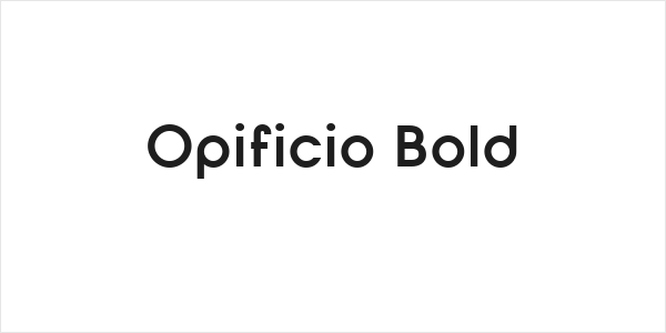 Opificio Bold Logo