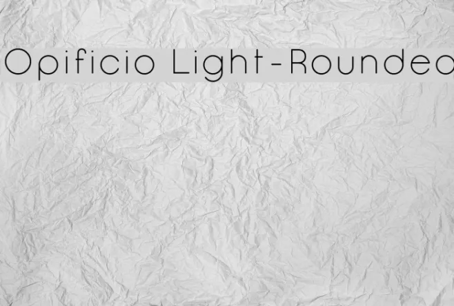 Opificio Light-Rounded Example 1