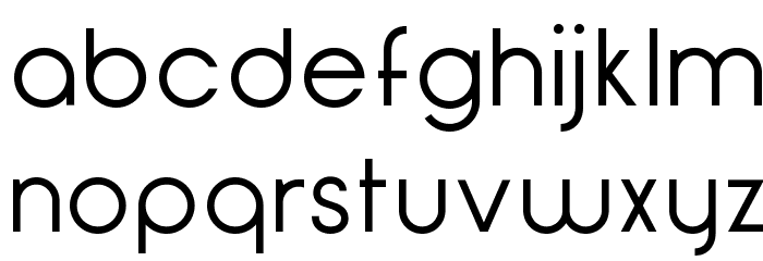 Opificio Neue Font LOWERCASE