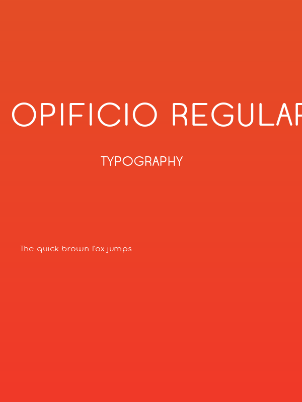 Opificio Regular-Rounded Poster