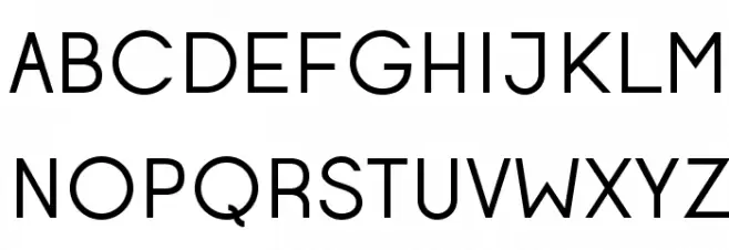 Opificio Regular Schriftart Groß