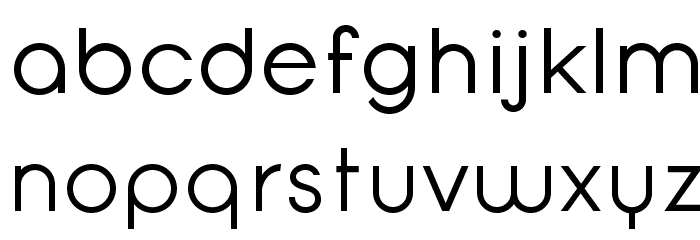 Opificio Regular Font LOWERCASE