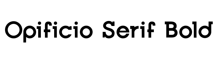 Opificio Serif Bold Font