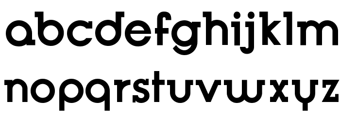Opificio Serif Bold Font LOWERCASE