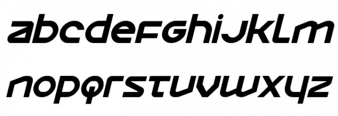 Opilio Bold Italic Fuentes MINÚSCULAS