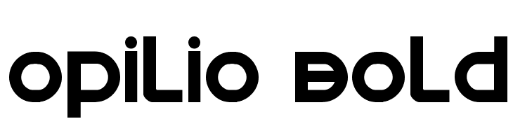 Opilio Bold  les polices de caractères gratuit tlcharger