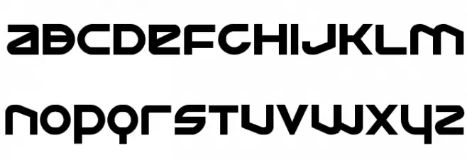 Opilio Bold Font Litere mari