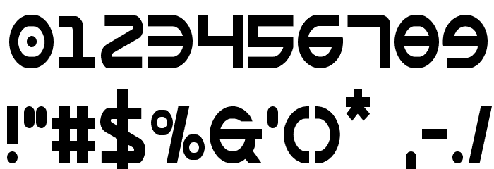 Opilio Condensed Font OTHER CHARS