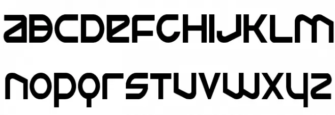 Opilio Condensed Polices MAJUSCULES