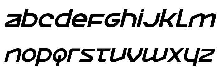 Opilio Italic Font LOWERCASE