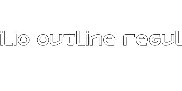 Opilio Outline Regular Logo