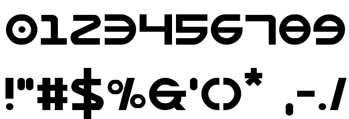 Opilio Regular Font OTHER CHARS