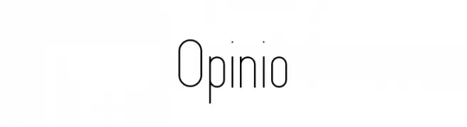 Opinio  免费字体下载
