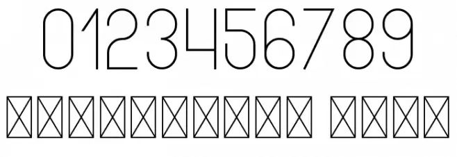 Opinio Font OTHER CHARS