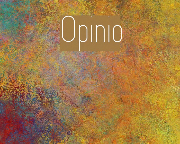 Opinio Font examples