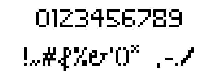 Opirus OPIK Regular Font OTHER CHARS