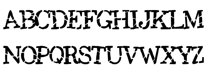 Opium Font LOWERCASE