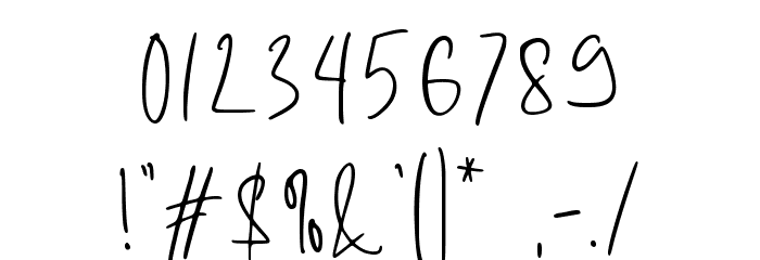 Opolite Personal Use Only !!! Font OTHER CHARS