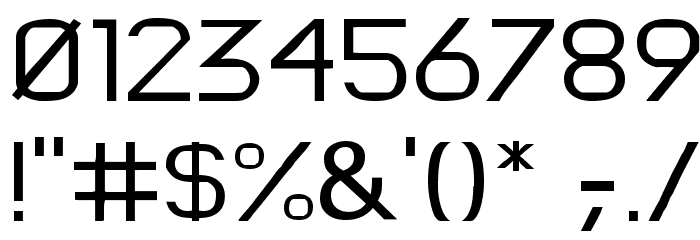 Opossum Font OTHER CHARS