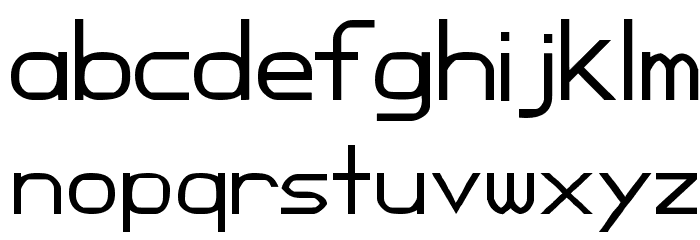 Opossum Font LOWERCASE