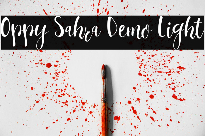 Oppy Sahra Demo Light Example 1