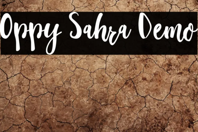Oppy Sahra Demo Example 3