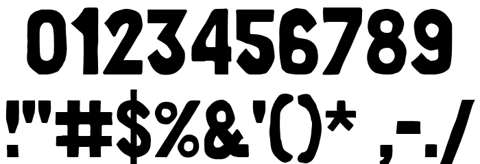 Opsilon フォント その他の文字