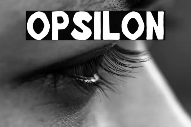 Opsilon Font examples