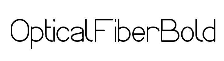 Optical Fiber Bold  Free Fonts Download